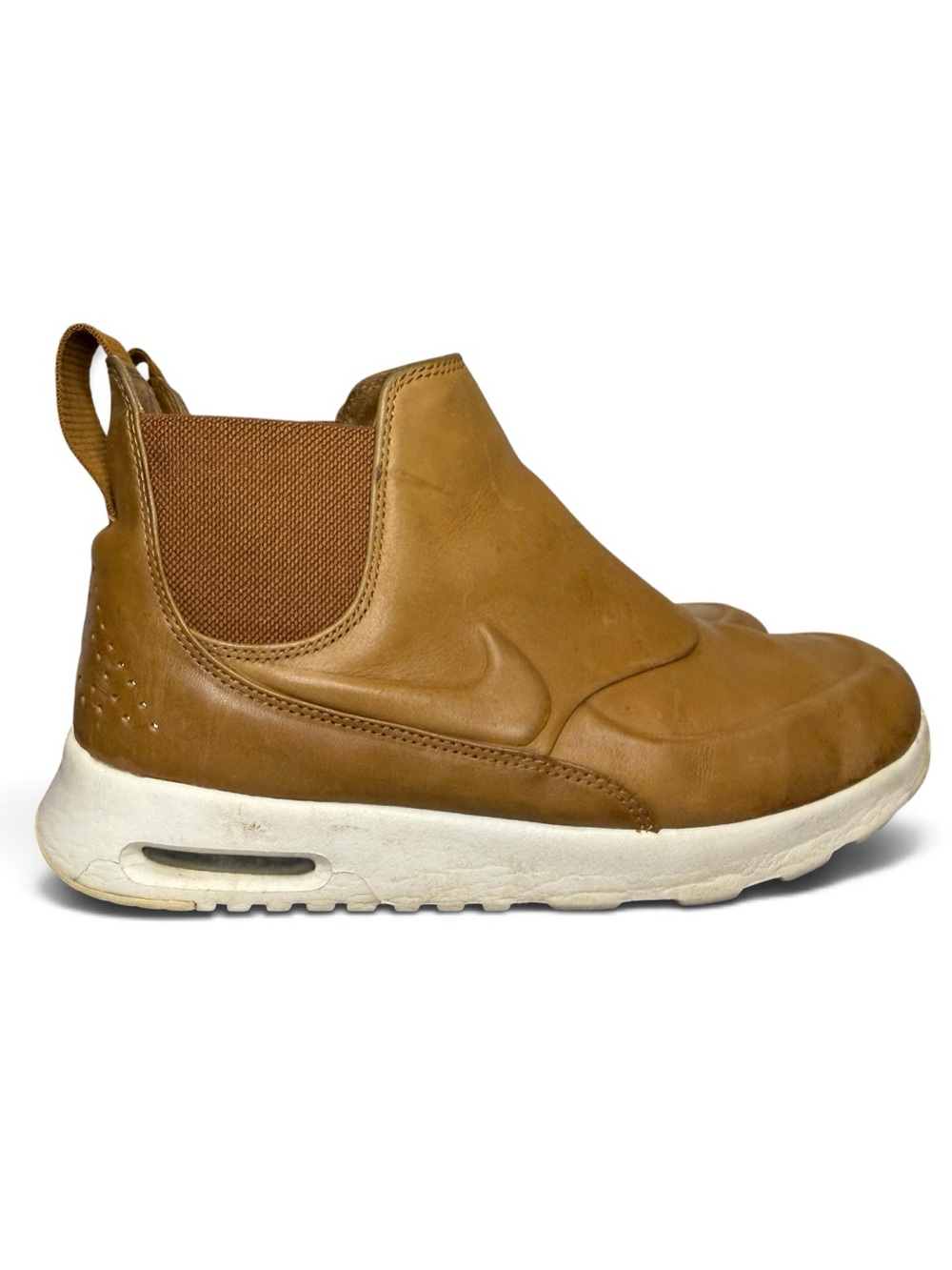 Nike Air Max Thea Mid Ale Brown Chelsea Boots 859550-200 Women Size 7.5